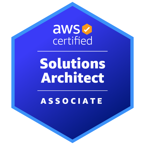 AWS Certified Solutions Architect badge